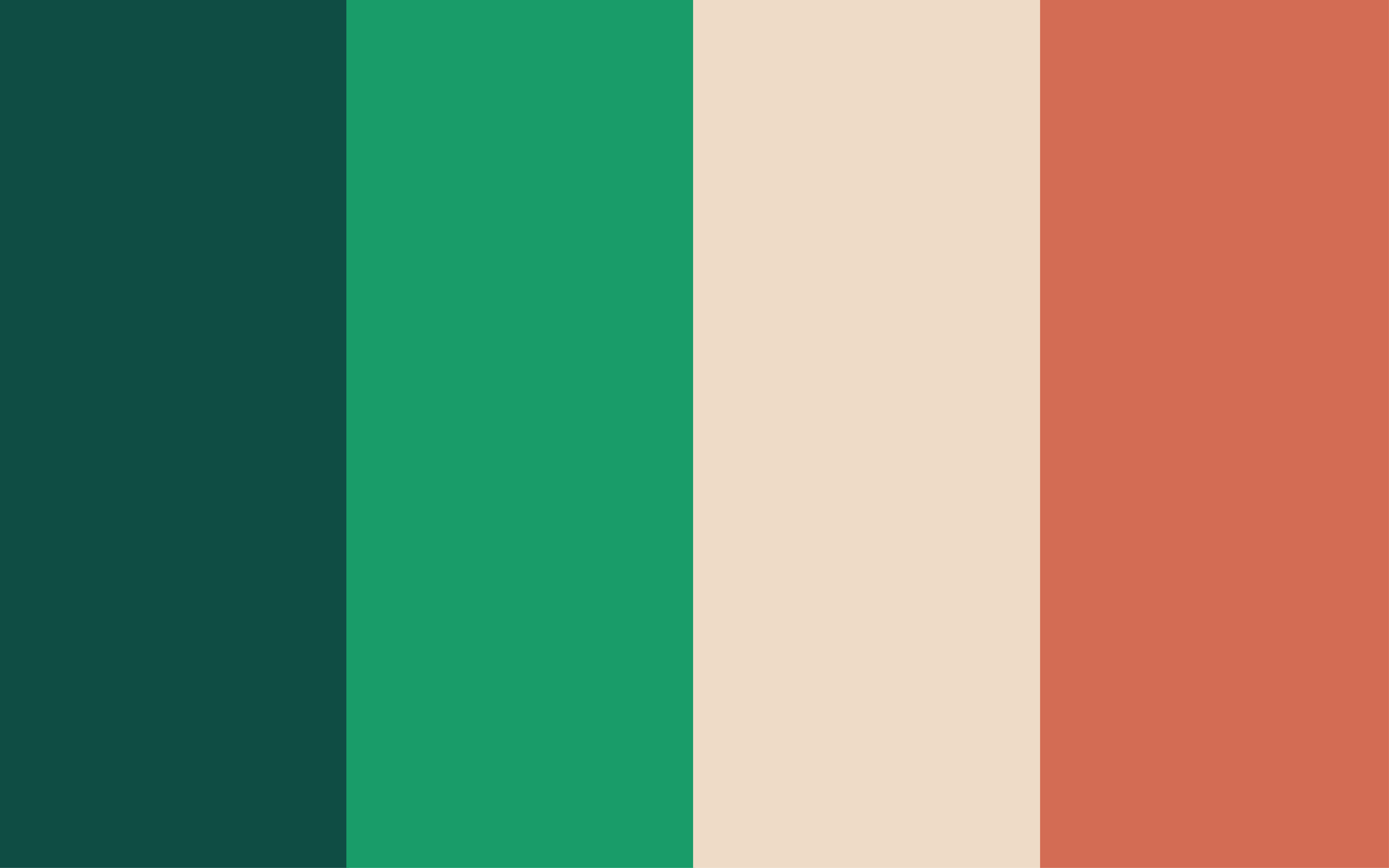 Health and wellness company brand guide color palette