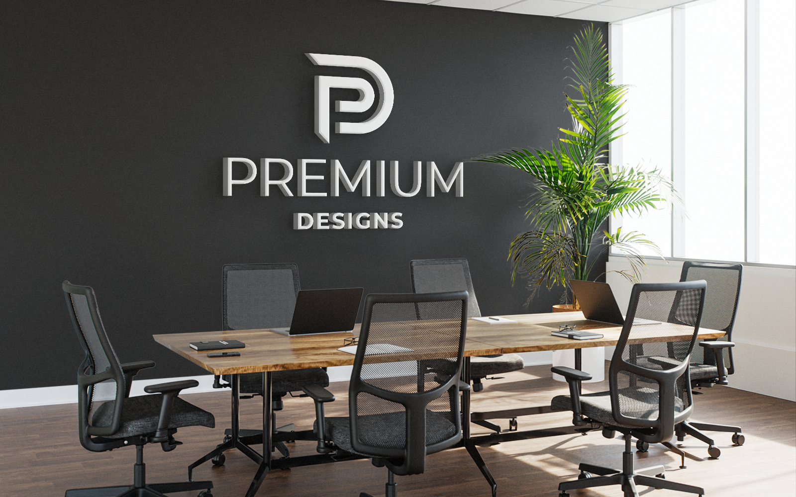 Branded conference room