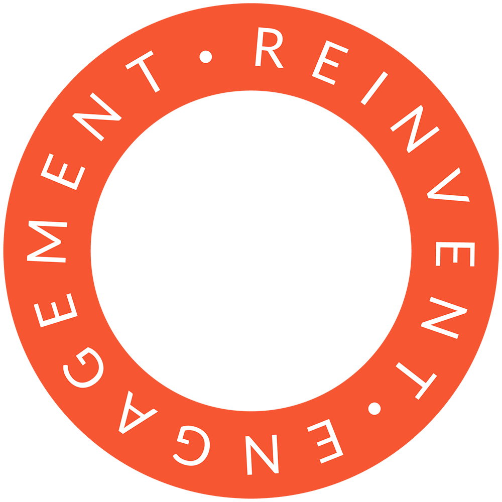 RE Agency tagline motion graphic